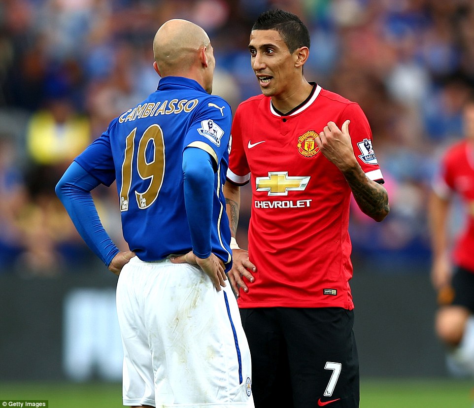 استبان کامبیاسو - دی ماریا|منچستر یونانتد 3- 5 لسترسیتی/ لیگ جزیره