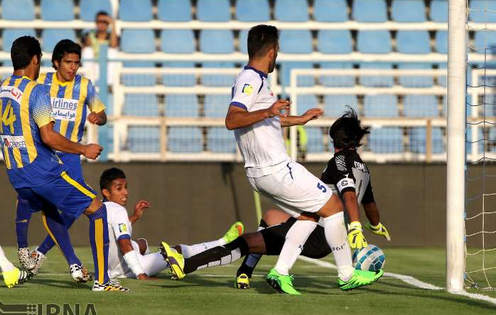 حنیف عمران زاده|گسترش فولاد تبریز 0 - 2 استقلال تهران / لیگ برتر ایران (خلیج فارس) 1394/95