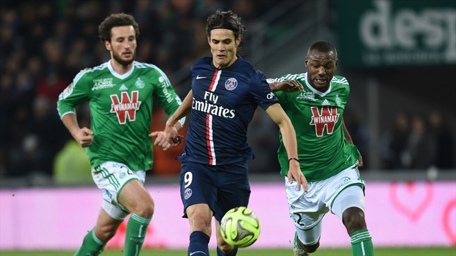 ادینسون کاوانی|سنت اتين 0 - 1 پاریس سن ژرمن / لوشامپیونه