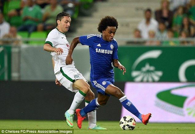 ویلیان|فرنک‌واروس ۱ - ۲ چلسی/ دوستانه باشگاهی