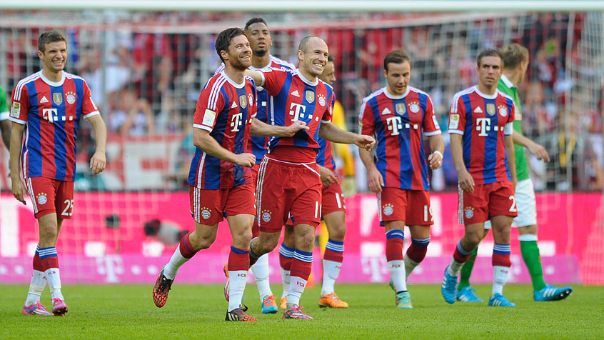 ژابی آلونسو - آرین روبن|بایرن مونیخ 6 - 0 وردربرمن / بوندسلیگا