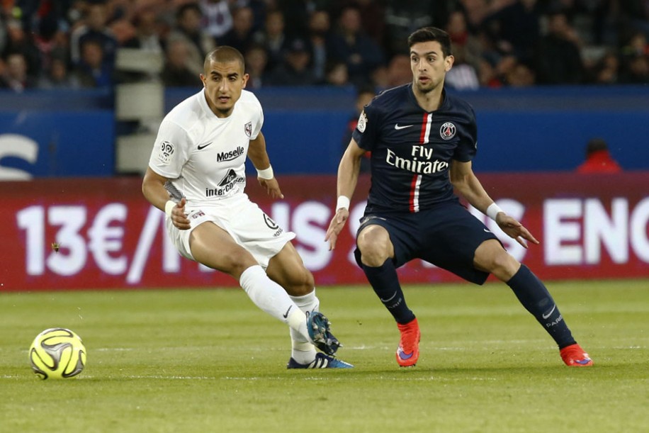 خاویر پاستوره|پاریس سن ژرمن 3 - 1 مِتز / لوشامپیونه