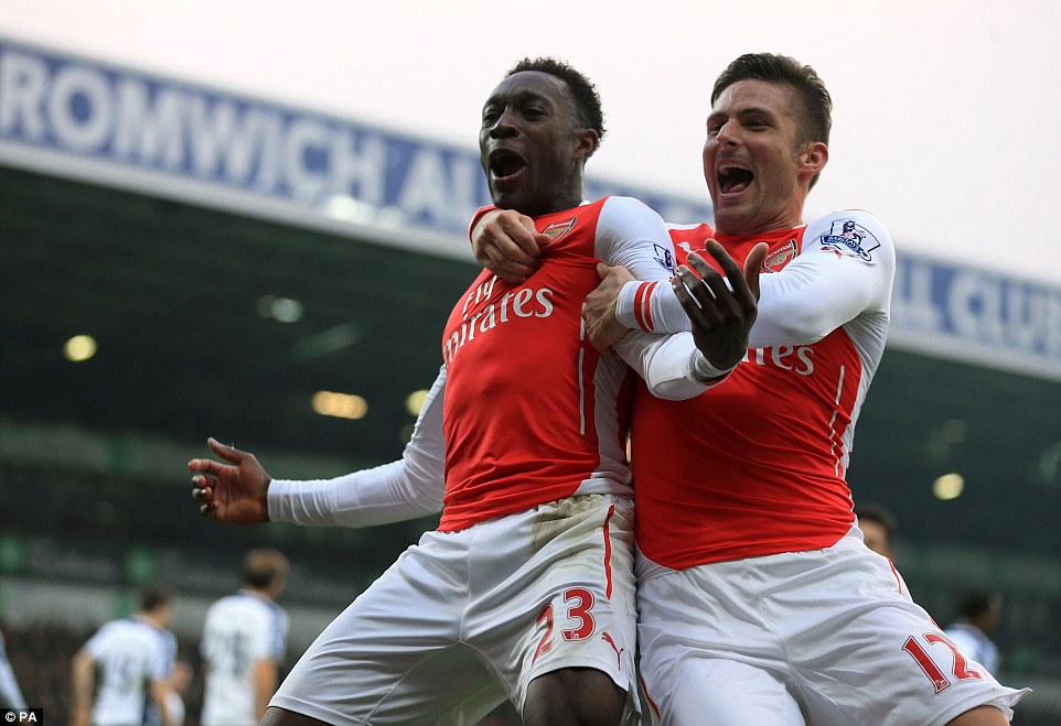 دنی ولبک|وست برومویچ 0 - 1 آرسنال / لیگ جزیره