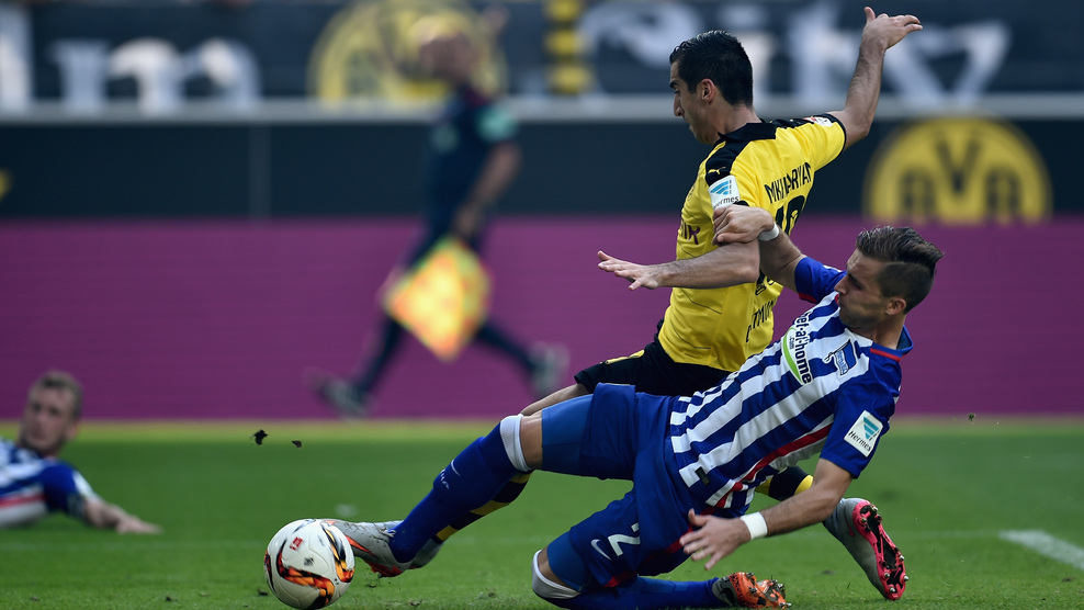 هنريخ مخیتاریان|بوروسيا دورتموند 3 - 1 هرتابرلین / بوندسلیگا