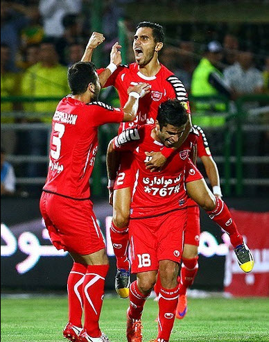 امید عالیشاه|سپاهان اصفهان 4 - 2 پرسپولیس تهران / لیگ برتر ایران (خلیج فارس)