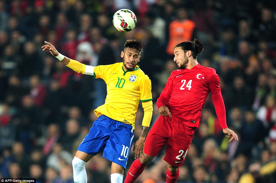 نیمار|ترکیه 0 - 4 برزیل / دیدار دوستانه