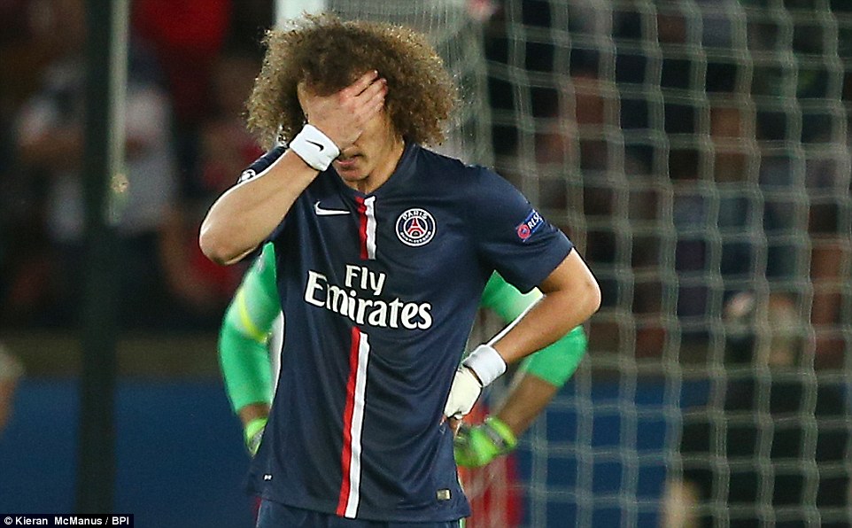 داوید لوئیز|پاریس سن ژرمن 1 - 3 بارسلونا / لیگ قهرمانان