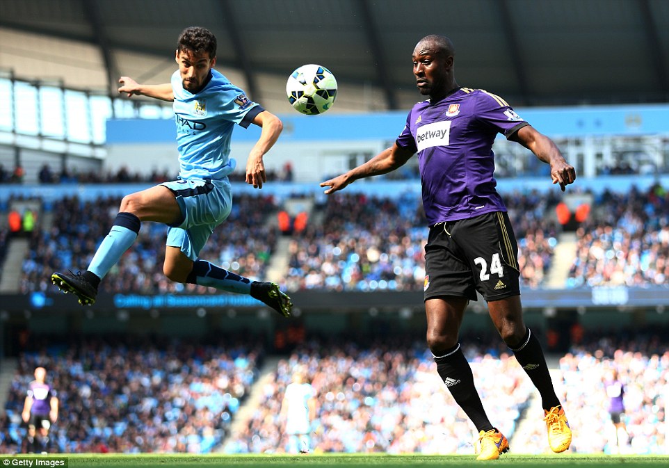 خسوس ناواس|منچستر سیتی 2 - 0 وستهام / لیگ جزیره