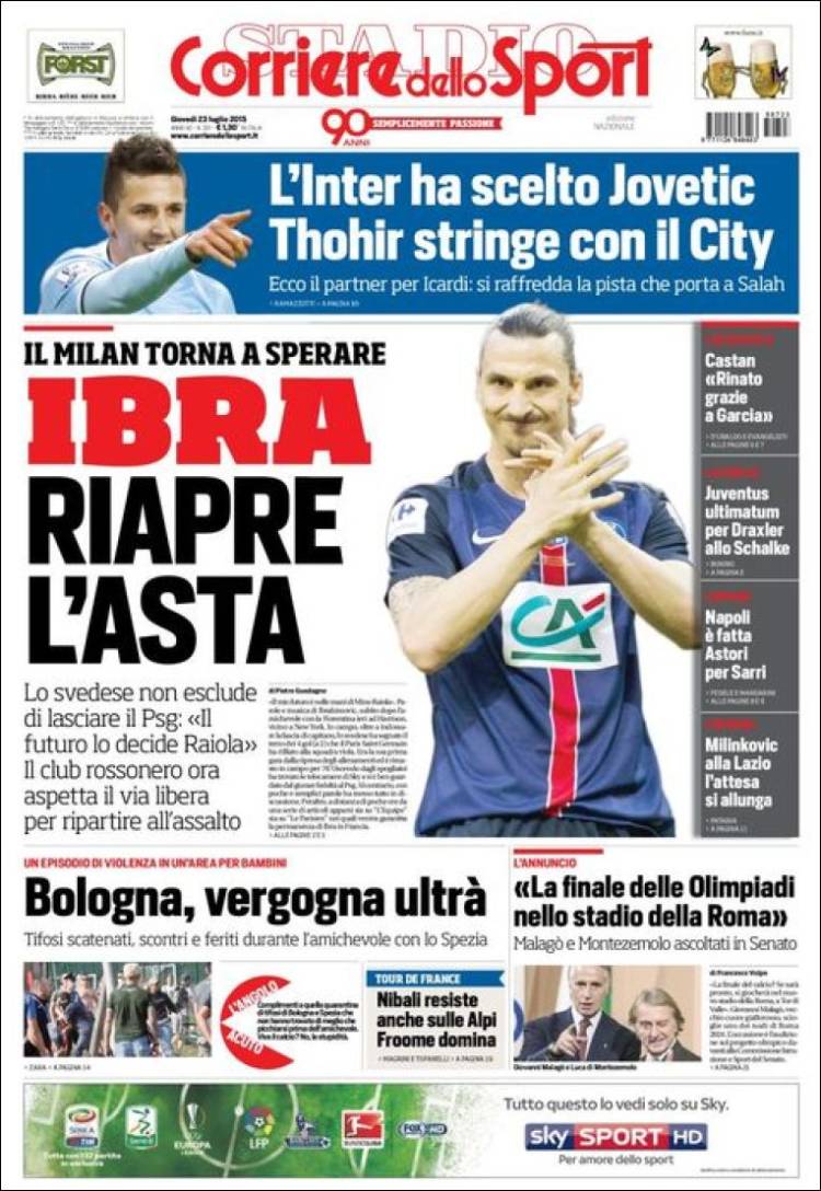 کوریه‌ره دلو اسپورت