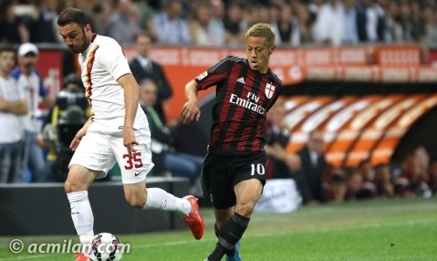 کیسوکه هوندا|میلان 2 - 1 رم / سری آ