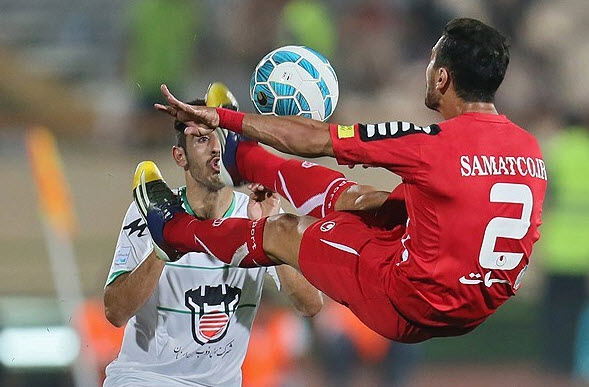 امید عالیشاه|پرسپولیس تهران 1 - 2 ذوب آهن اصفهان / لیگ برتر ایران (خلیج فارس)