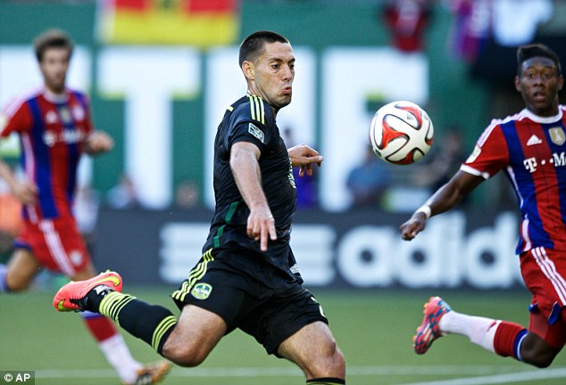 کلینت دمپسی|ستارگان ام ال اس 2-1 بایرن مونیخ / دیدار دوستانه