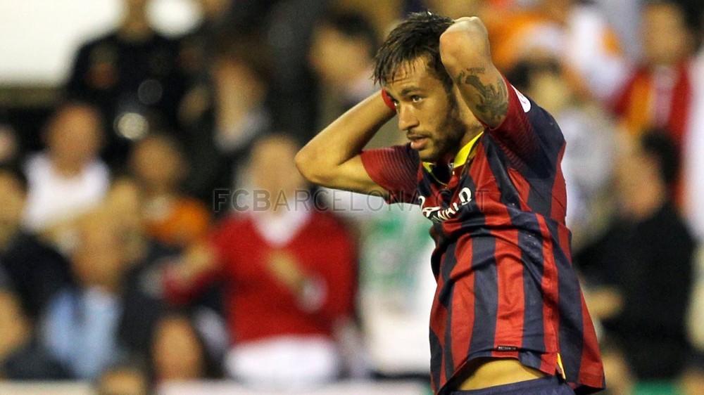 نیمار دا سیلوا سانتوس جونیور|حسرت نیمار بعد از از دست موقعیت مسلم گلزنی