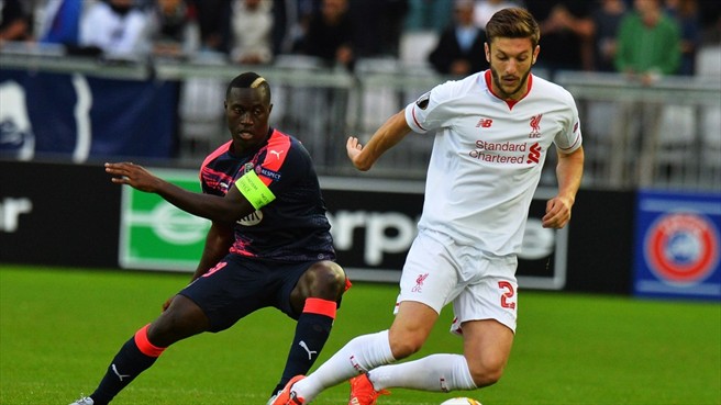 آدم لالانا|بوردو 1 - 1 لیورپول / لیگ اروپا 2015/2016