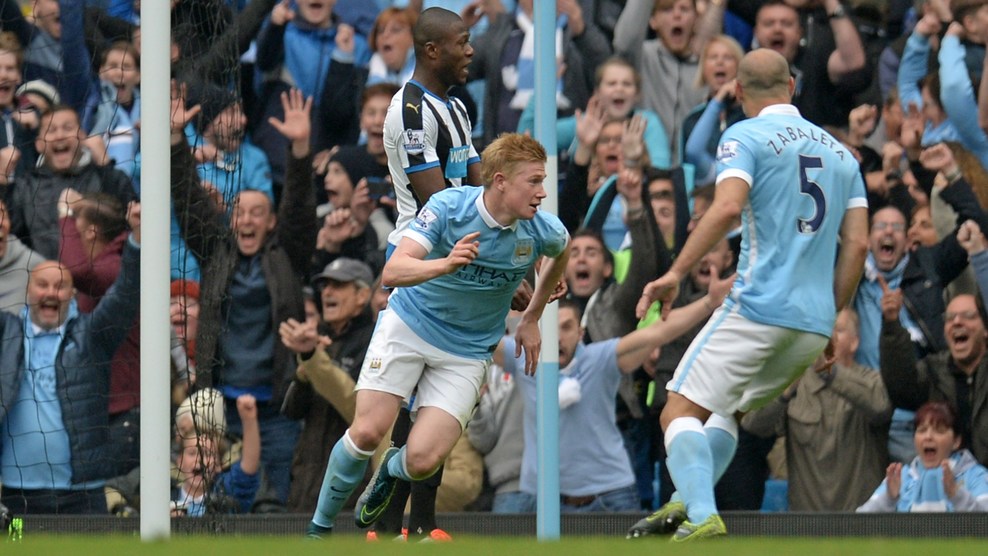 کوین دی بروین|منچستر سیتی 6 - 1 نیوکاسل / لیگ جزیره