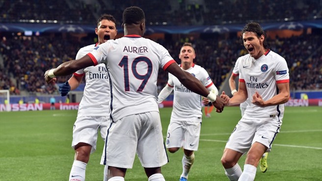 سرژ اورير|شاختار دونتسك 0 - 3 پاریس سن ژرمن / لیگ قهرمانان