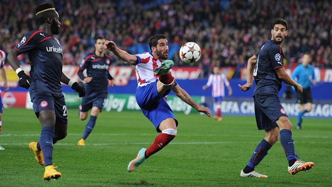 رائول گارسیا|اتلتیکو مادرید 4 - 0 المپیاکوس / لیگ قهرمانان