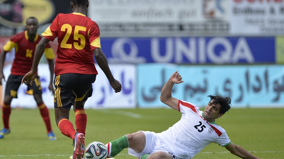 رضا حقیقی‌|ایران 1-1 آنگولا