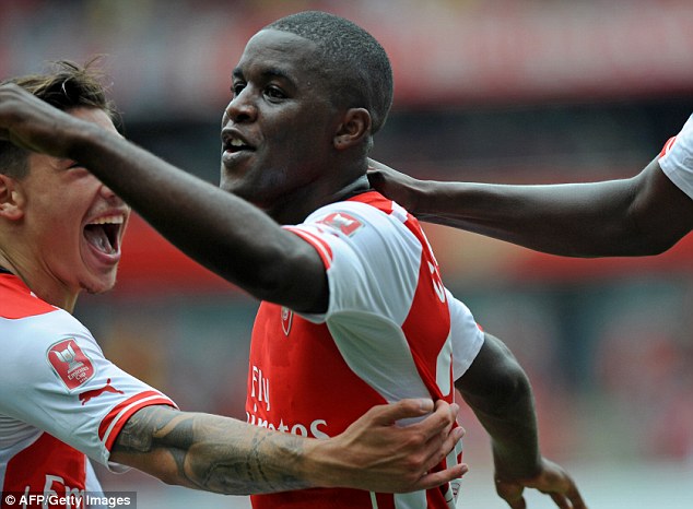 جول کمپبل|آرسنال 5-1 بنفیکا / امیریتس کاپ