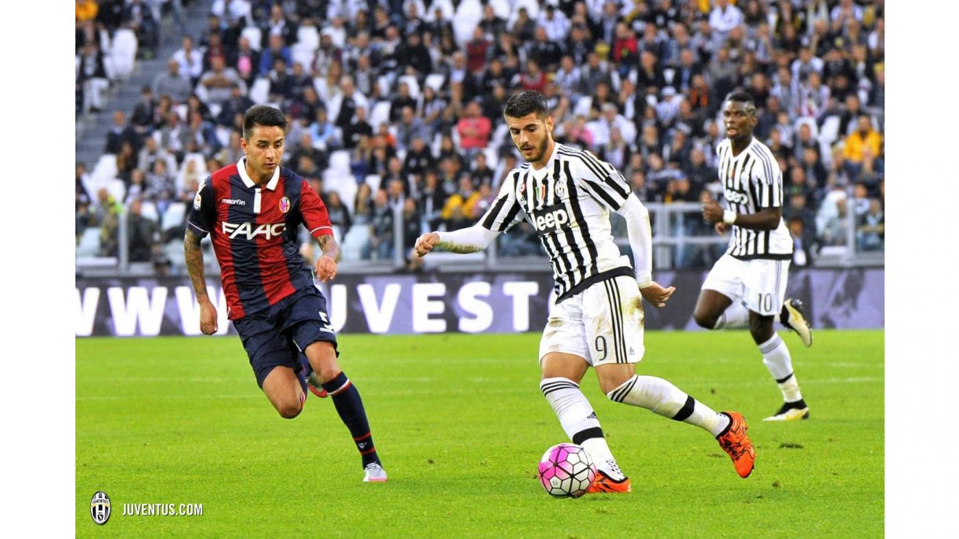 آلوارو موراتا|یوونتوس 3 - 1 بلونیا / سری آ