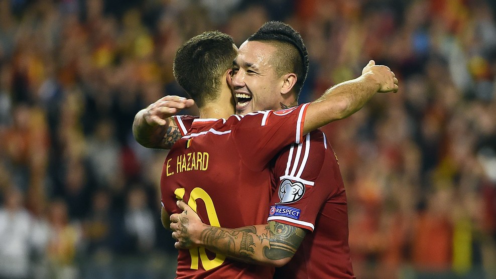 ادن هازرد|بلژیک 3 - 1 بوسنی و هرزگوین / مقدماتی یورو 2016