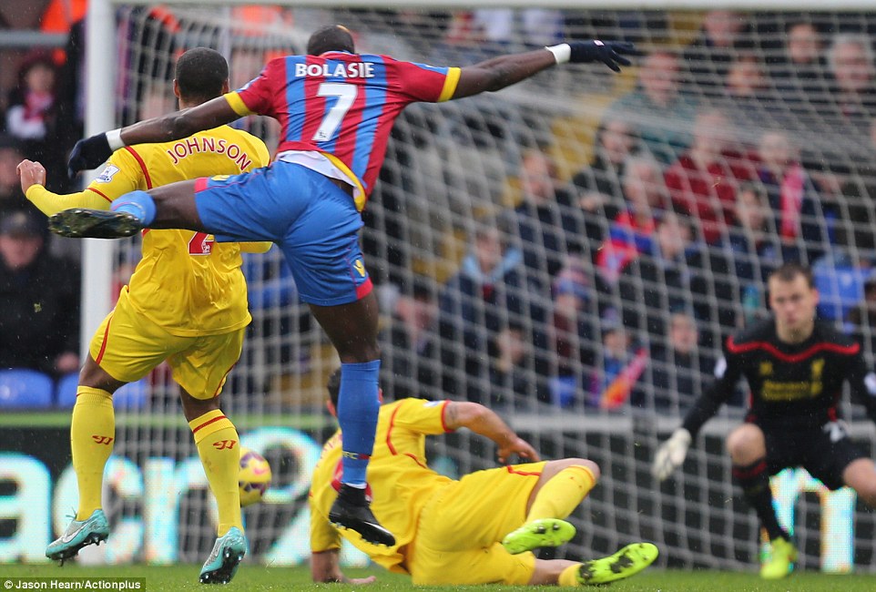 یانیک بولاسی|کریستال پالاس 3 - 1 لیورپول / لیگ جزیره