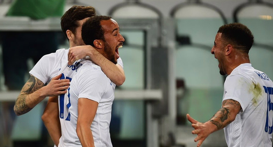 آندروس تاوْسِند|ایتالیا 1 - 1 انگلستان / دیدار دوستانه