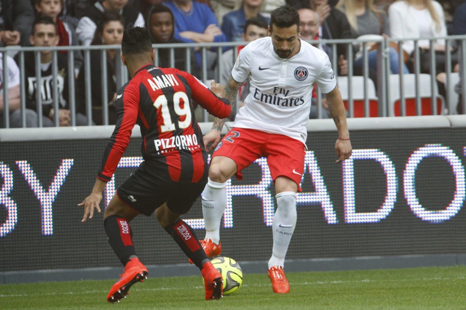 ازکویل لاوْتزی|نیس 1 - 3 پاریس سن ژرمن / لوشامپیونه