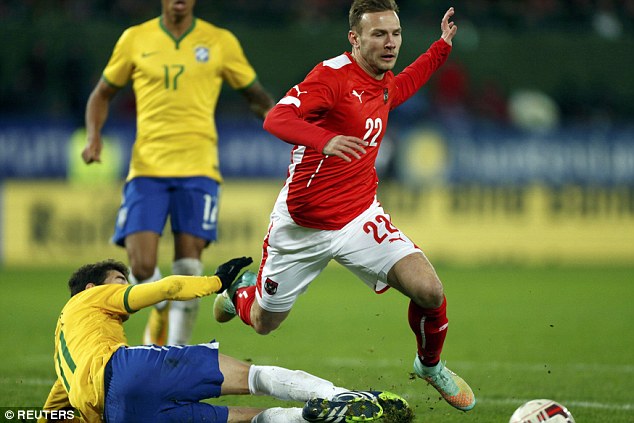 اوسکار|اتریش 1 - 2 برزیل/ دیدار دوستانه