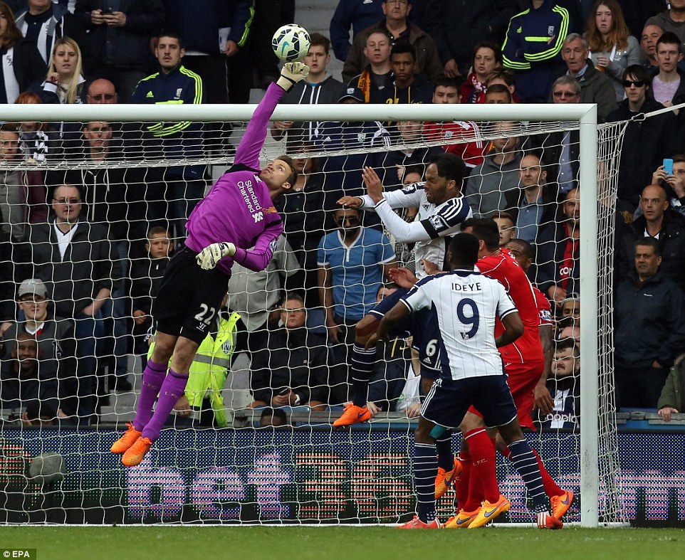 سیمون مینیوله|وست برومویچ 0 - 0 لیورپول / لیگ جزیره