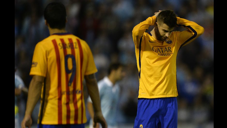 جرارد پیکه|سلتاویگو 4 - 1 بارسلونا / لالیگا