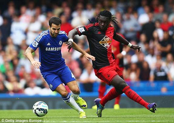 فرانسسک فابرگاس|چلسی 4 -2 سوانزی / لیگ جزیره