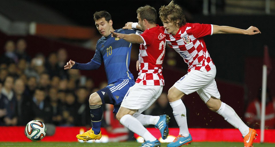 لیونل مسی|آرژانتین 2 - 1 کرواسی / دیدار دوستانه