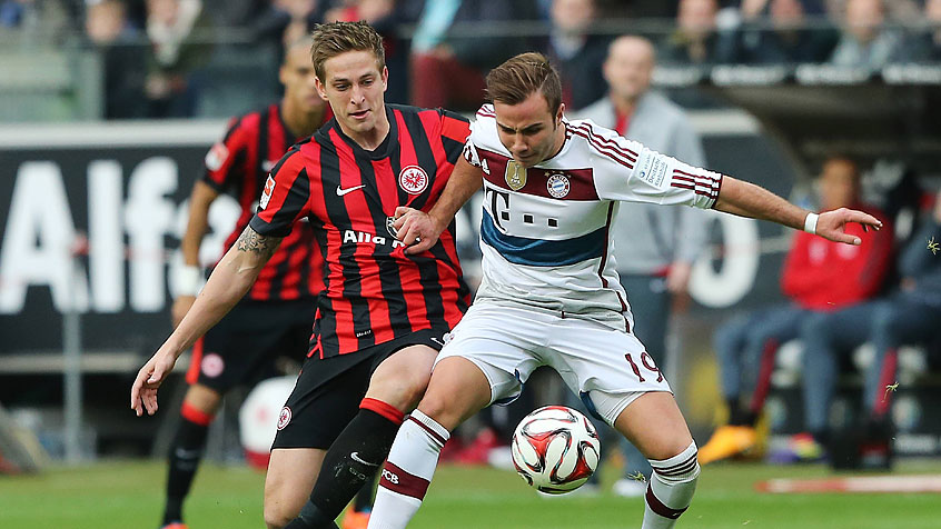 Götze|اینتراخت فرانکفورت 0 - 4 بایرن مونیخ / بوندسلیگا