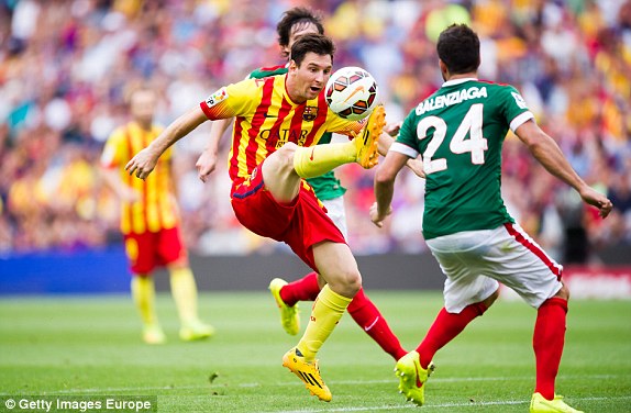 لیونل مسی|بارسلونا 2-0 اتلتیک بیلبائو / لالیگا