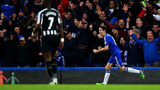 اسکار|چلسی 2 - 0 نیوکاسل / لیگ جزیره