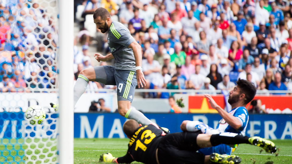 کریم بنزما|اسپانیول 0 - 6 رئال مادرید / لالیگا