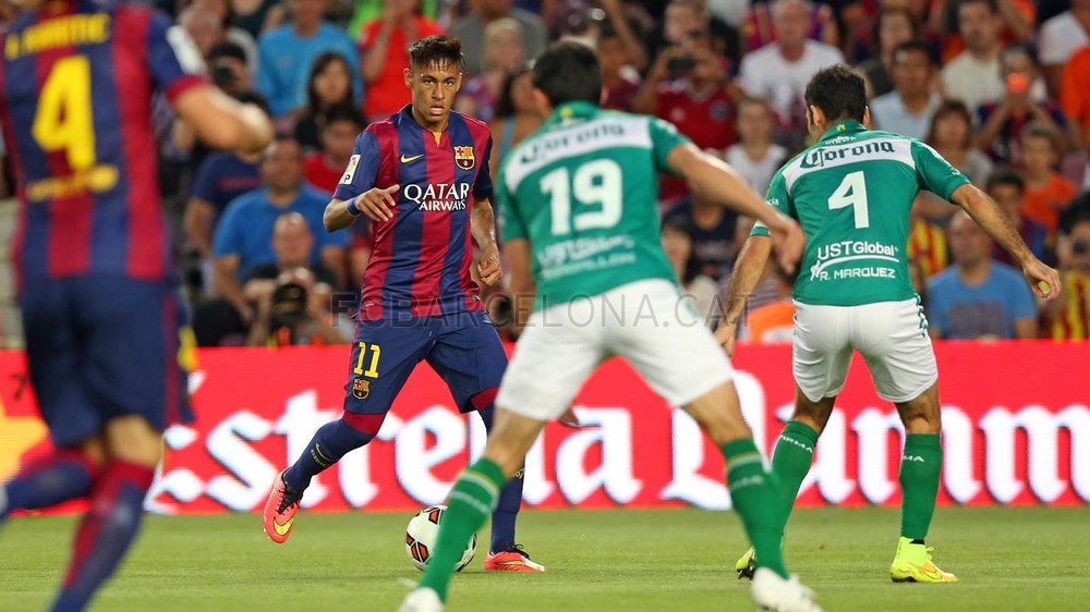 نیمار|بارسلونا 6-0 لئون / دیدار دوستانه