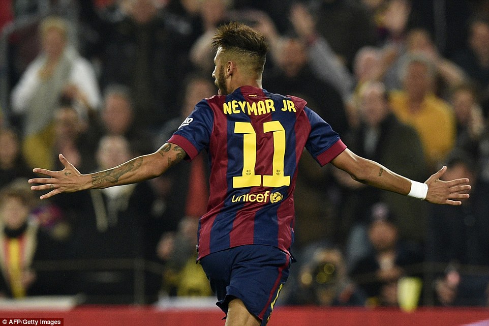 نیمار|بارسلونا 5 - 1 سه ویا / لالیگا