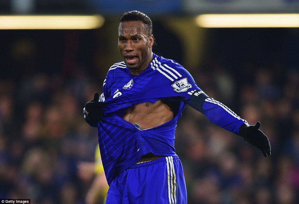 ديديه دروگبا|چلسی 3 - 0 واتفورد / لیگ جزیره