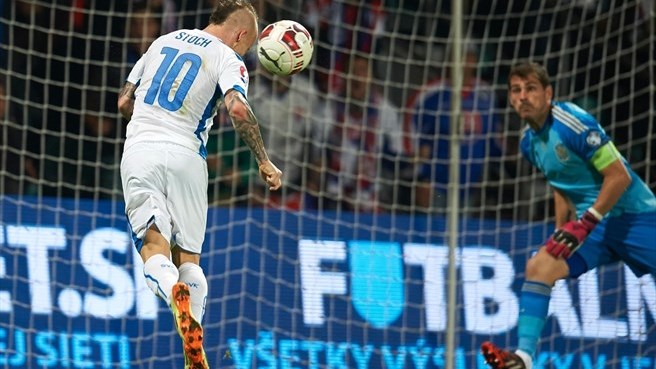 ميروسلاو استوک|اسلواکی 2-1 اسپانیا / مقدماتی یورو 2016