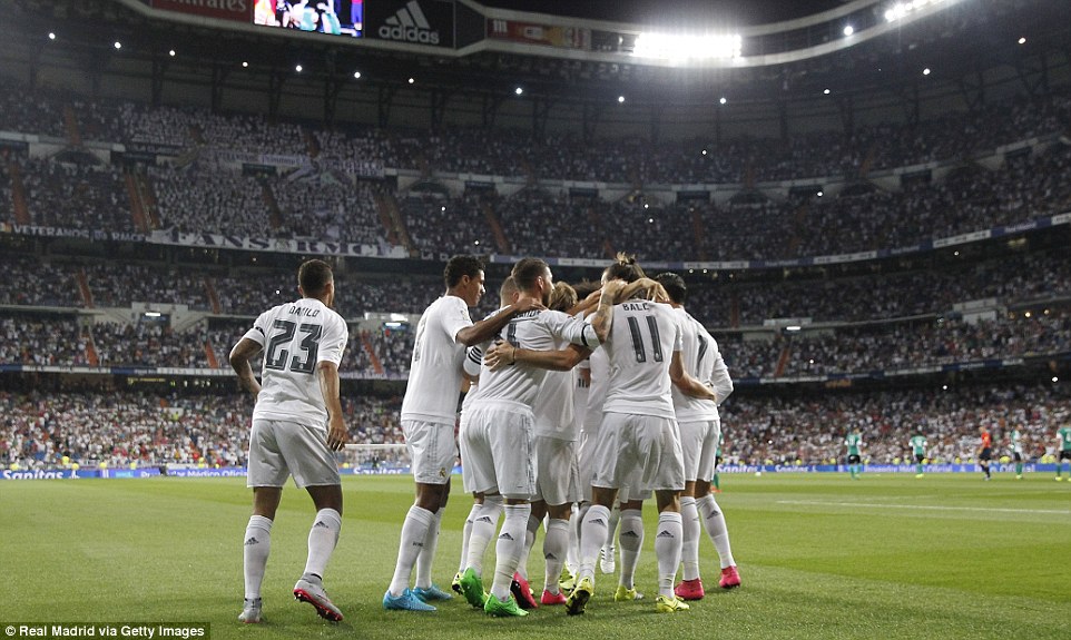 گرت بیل|رئال مادرید 5 - 0 رئال بتیس / لالیگا