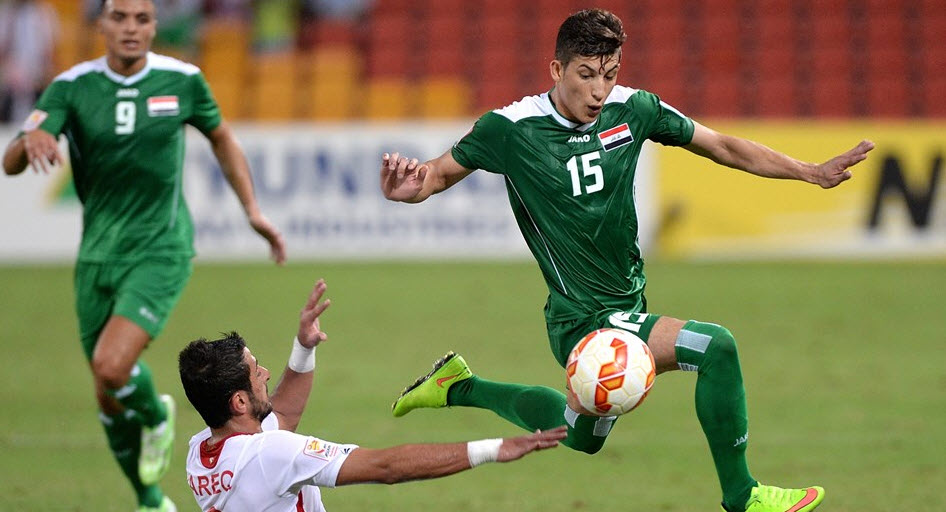 ضرغام القريشی|عراق 1 - 0 اردن / جام ملت های آسیا 2015