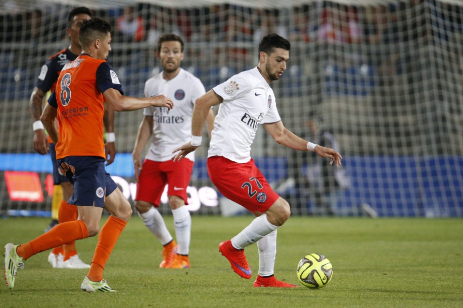 خاویر پاستوره|مون پليه 1 - 2 پاریس سن ژرمن / لوشامپیونه