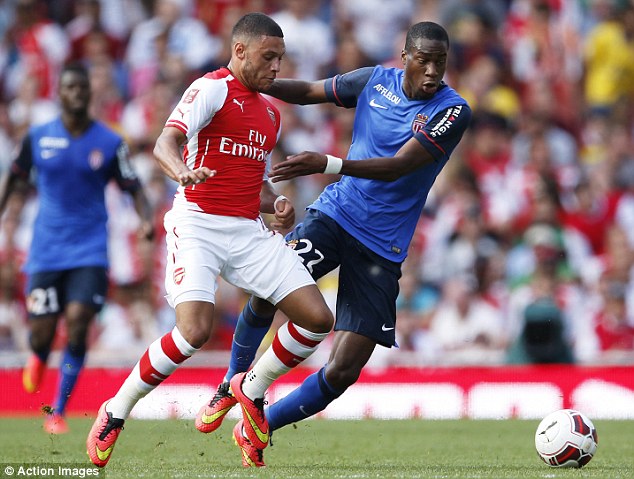 الکس اوکسلید چمبرلین|موناکو 1-0 آرسنال / امیریتس کاپ