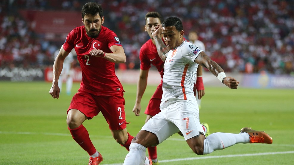 ممفیس دیپای|ترکیه 3 - 0 هلند / مقدماتی یورو 2016