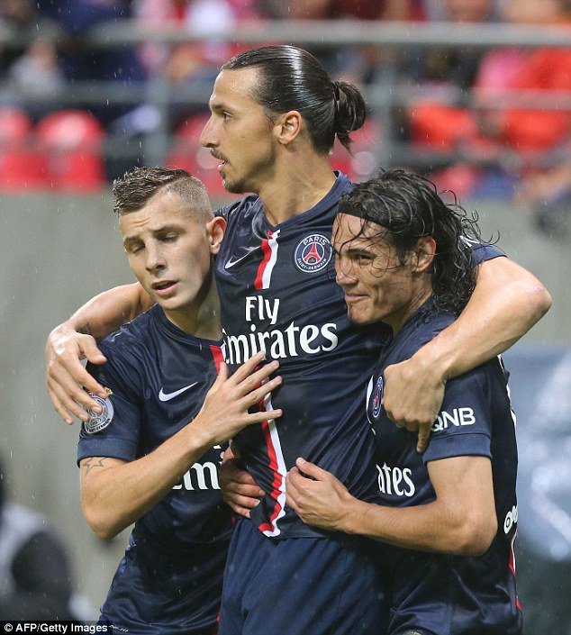 کاوانی - زلاتان ایبراهیموویچ|پاریس سن ژرمن 2-2 رنس / لوشامپيونه