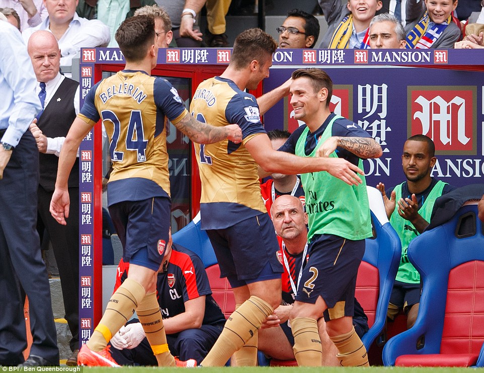 اليوير ژیرود|کریستال پالاس 1 - 2 آرسنال / لیگ جزیره