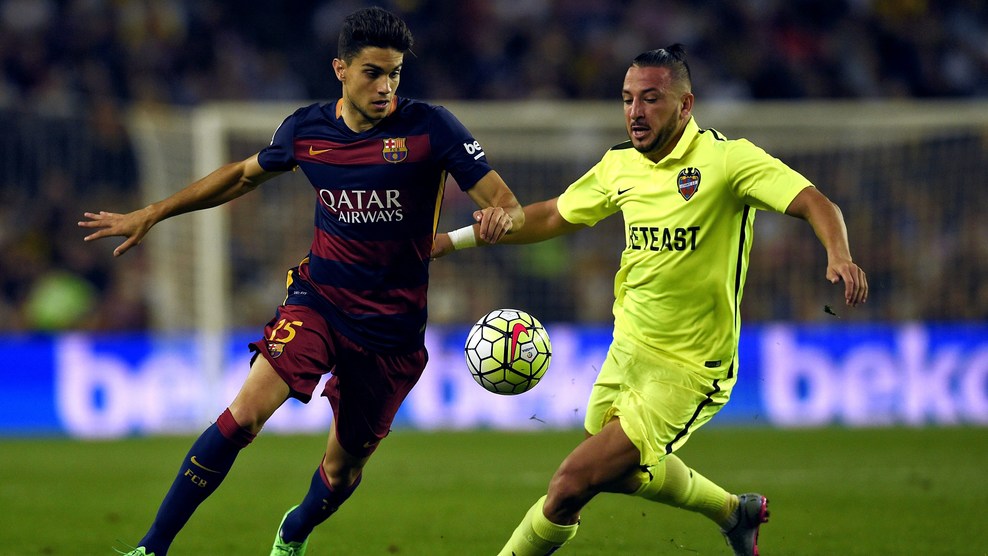 مارک بارترا|بارسلونا 4 - 1 لوانته / لالیگا / گزراش تصویری