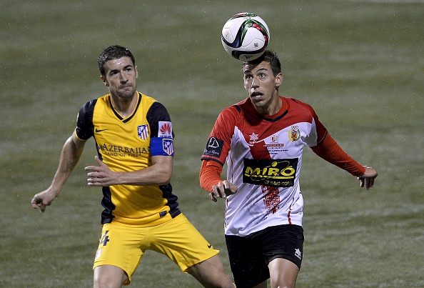 عکس العمل بازیکن اتلتیکو|اِل هوسپیتالِت 0 - 3 اتلتیکو مادرید / جام حذفی